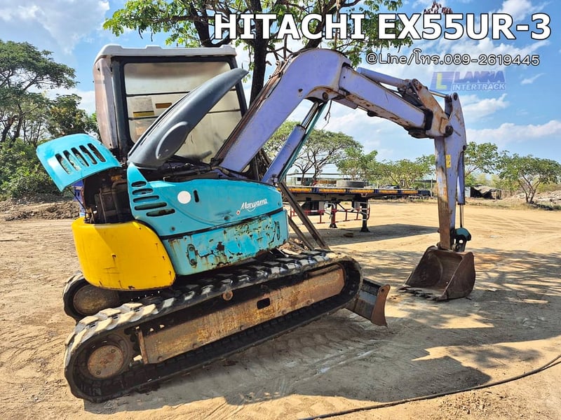 HITACHI EX55UR-3  sาคา 350,000 📣📣 เครื่อง ISUZU-4LE1