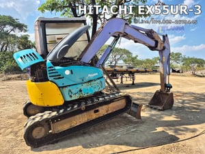HITACHI EX55UR-3  sาคา 350,000 📣📣 เครื่อง ISUZU-4LE1