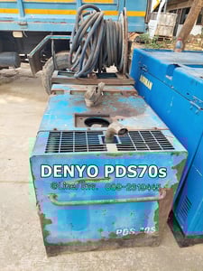 เครื่องลม DENYO PDS70s sาคา 65,000 เครื่องดีเซล