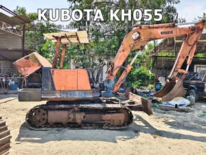 KUBOTA KH055 รถ5ตัน  sาคา 99,000 📣📣  เครื่อง6สูบ,คูโบต้า S2800 ,คอนโทรลลูกหมาก, ปั๊มเฟือง