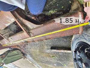 ใบดันรถขุด ยาว 1.85 เมตร ใบดันรถขุด ยาว 1.85 เมตร