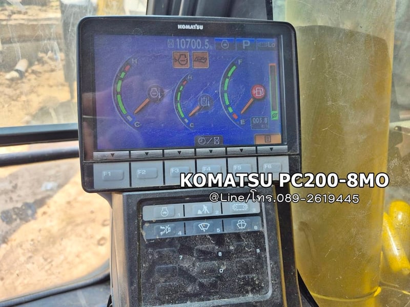 KOMATSU PC200-8MO sาคา 890,000 📣📣 เครื่องยนต์6D107 รุ่นปี56