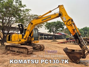 KOMATSU PC130-7K sาคา 470,000  📣📣 ขายตามสภาพ, ระบบได้, คันเร่งไม่ทำงาน