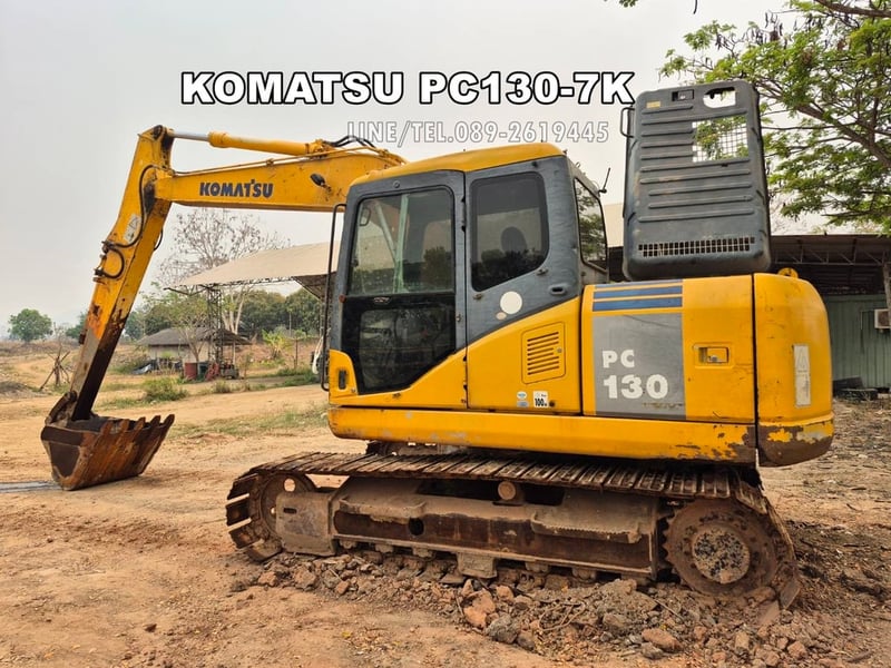 KOMATSU PC130-7K sาคา 470,000  📣📣 ขายตามสภาพ, ระบบได้, คันเร่งไม่ทำงาน