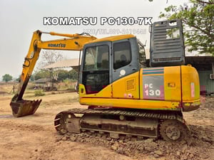 KOMATSU PC130-7K sาคา 470,000  📣📣 ขายตามสภาพ, ระบบได้, คันเร่งไม่ทำงาน