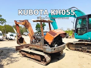 KUBOTA KH055 รถ5ตัน  sาคา 99,000 📣📣  เครื่อง6สูบ,คูโบต้า S2800 ,คอนโทรลลูกหมาก, ปั๊มเฟือง