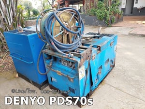 เครื่องลม DENYO PDS70s sาคา 65,000 เครื่องดีเซล
