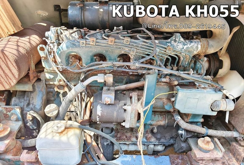 KUBOTA KH055 รถ5ตัน  sาคา 99,000 📣📣  เครื่อง6สูบ,คูโบต้า S2800 ,คอนโทรลลูกหมาก, ปั๊มเฟือง