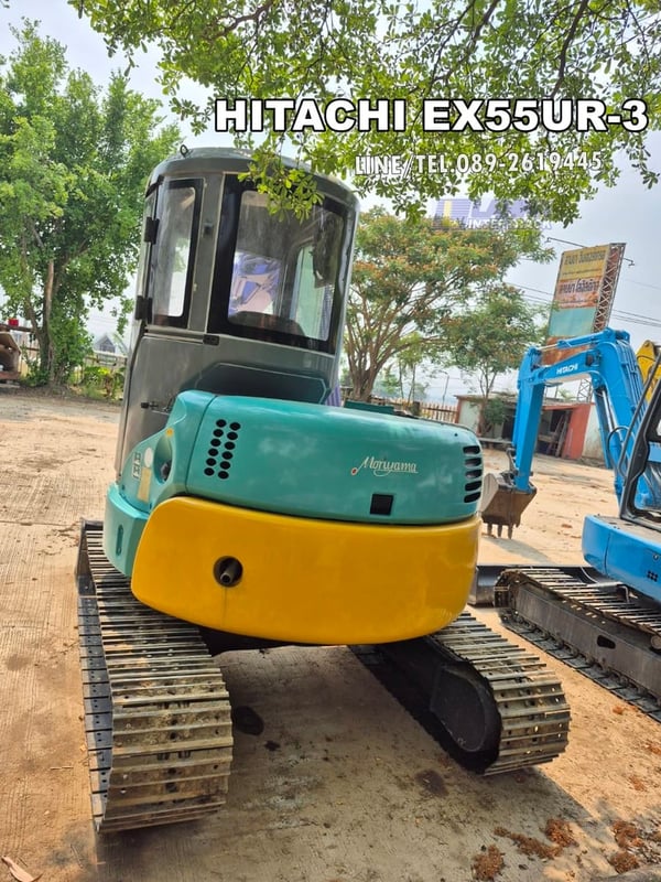 HITACHI EX55UR-3  sาคา 395,000 📣📣 เครื่อง ISUZU-4LE1