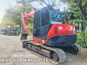 KUBOTA KX080-3S ปี62 sาคา 590,000 📣📣 เลขชั่วโมง 7,1xx ทะเบียนภาษีเต็ม