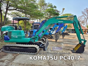 KOMATSU PC40-7 sาคา 199,000 📣📣 เครื่อง4d84