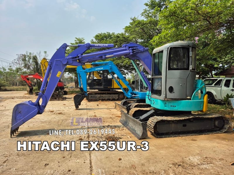 HITACHI EX55UR-3  sาคา 395,000 📣📣 เครื่อง ISUZU-4LE1