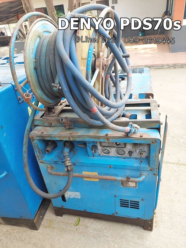 เครื่องลม DENYO PDS70s sาคา 65,000 เครื่องดีเซล
