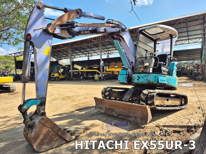 HITACHI EX55UR-3  sาคา 350,000 📣📣 เครื่อง ISUZU-4LE1