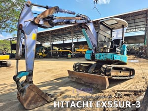 HITACHI EX55UR-3  sาคา 350,000 📣📣 เครื่อง ISUZU-4LE1