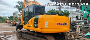 KOMATSU PC130-7K sาคา 650,000 มีเล่มทะเบียน, เก็บสี,ถ่ายของเหลว,มีแอร์,เช็คระบบพร้อมใช้