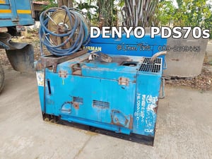 เครื่องลม DENYO PDS70s sาคา 65,000 เครื่องดีเซล