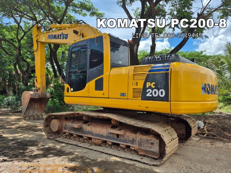 KOMATSU PC200-8MO sาคา 890,000 📣📣 เครื่องยนต์6D107 รุ่นปี56