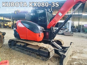 KUBOTA KX080-3S ปี62 sาคา 590,000 📣📣 เลขชั่วโมง 7,1xx ทะเบียนภาษีเต็ม