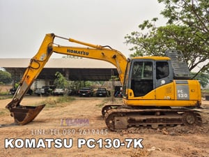 KOMATSU PC130-7K sาคา 470,000  📣📣 ขายตามสภาพ, ระบบได้, คันเร่งไม่ทำงาน