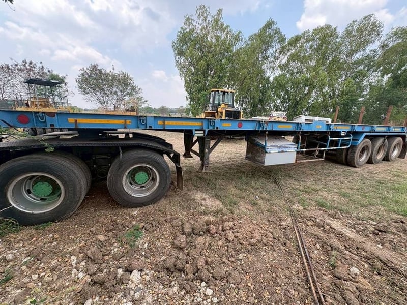 หางพื้นเรียบ3เพลา อู่ SCM สมชายชลบุรี ปี 59 