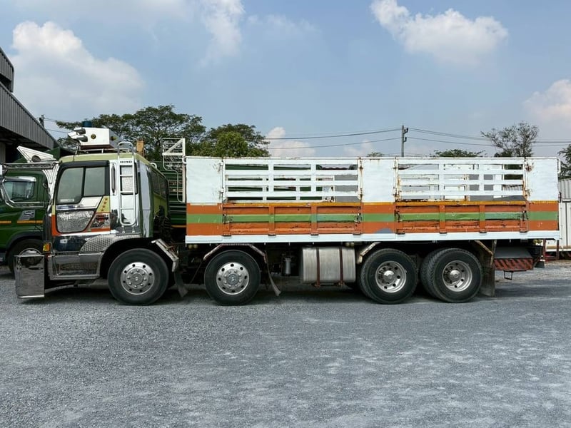 20 ล้อพ่วง ไม่ดั้ม ลูก2เพลาสามมิตร Hino profia