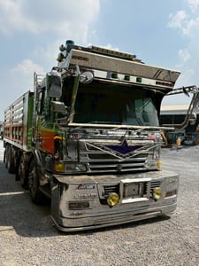 20 ล้อพ่วง ไม่ดั้ม ลูก2เพลาสามมิตร Hino profia