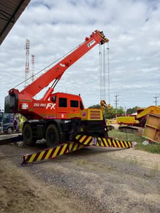 รถเครน 4 ล้อ 25ตันTadano TR250-M4 PRO FX  ROUGH TERRAN
