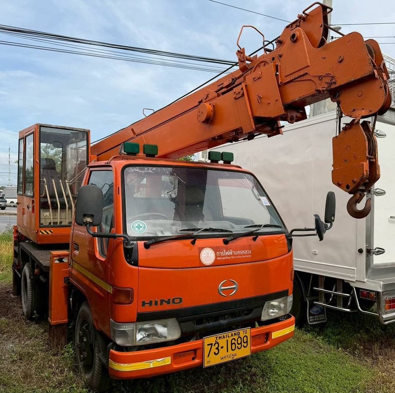 6  ล้อ ติดเครน 2.9 ตัน แบรนด์ Aichi  ประเทศญี่ปุ่น 