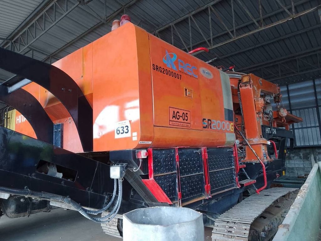 Mobile Soil Hitachi SR2000G Mobile Soil Hitachi SR2000G