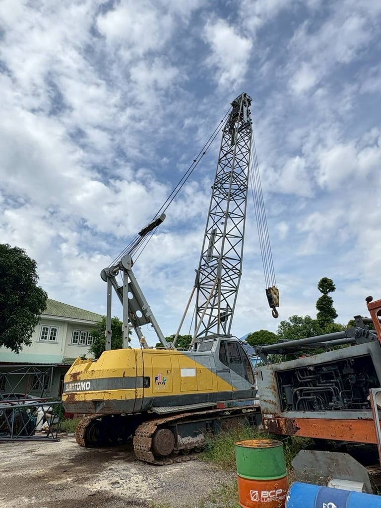 เครนตีนตะขาบ Sumitomo SC650-2 (Crawler Crane) 
