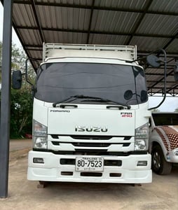 ISUZU Frr รถบรรทุก  กระบะคอกสูงยาว 6.60 เมตร