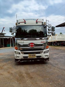 10 ล้อ1 เพลา Hino Victor 260 เเรงกระบะคอกสูง