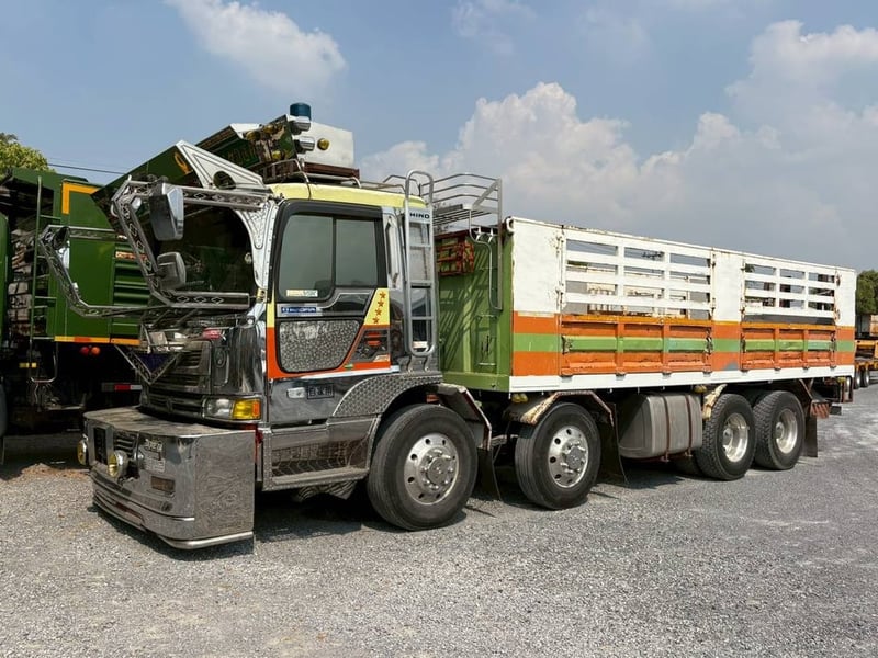 20 ล้อพ่วง ไม่ดั้ม ลูก2เพลาสามมิตร Hino profia