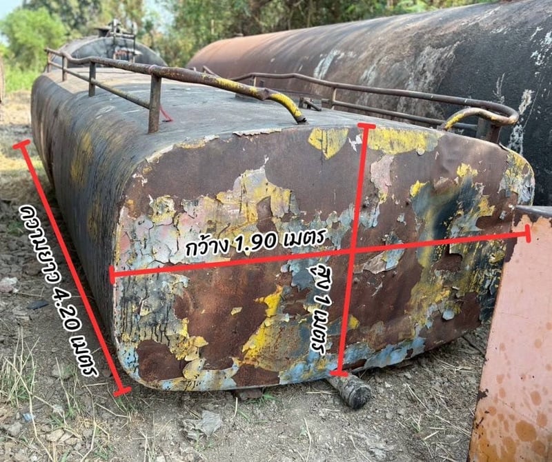 ถังน้ำเปล่าขายถังน้ำ 8,000 ลิตร