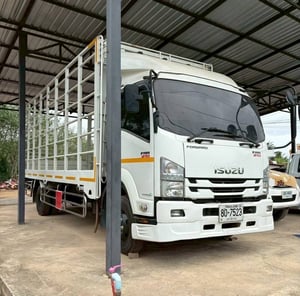 ISUZU Frr รถบรรทุก  กระบะคอกสูงยาว 6.60 เมตร