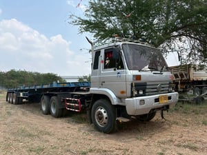 NISSAN UD CWM รถบรรทุก หัวลาก 10ล้อ พร้อมพื้นเรียบ3เพลา NISSAN UD CWM รถบรรทุก หัวลาก 10ล้อ พร้อมพื้นเรียบ3เพลา