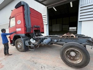 10 ล้อหัวลาก 1 เพลา Vovlo FM400