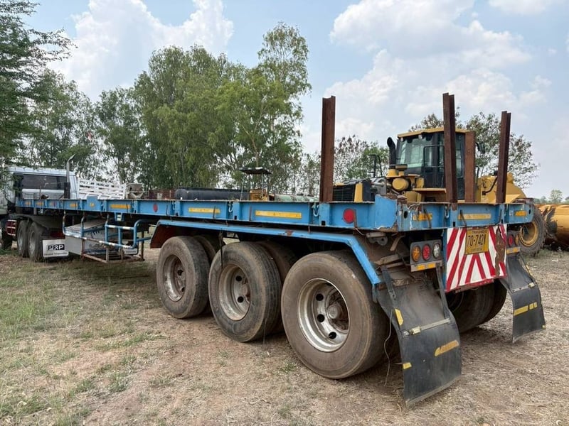 หางพื้นเรียบ3เพลา อู่ SCM สมชายชลบุรี ปี 59 