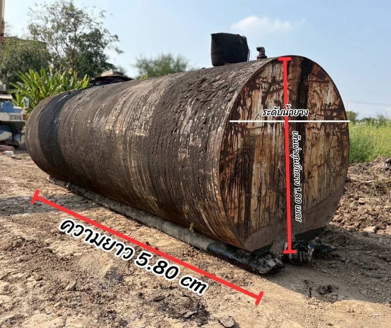 ถังยางมะตอยขนาด 15,000 ลิตร ถังยางมะตอยขนาด 15,000 ลิตร