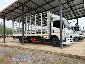 ISUZU Frr รถบรรทุก  กระบะคอกสูงยาว 6.60 เมตร