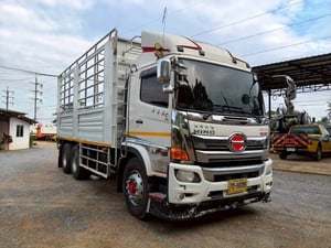 10 ล้อ1 เพลา Hino Victor 260 เเรงกระบะคอกสูง