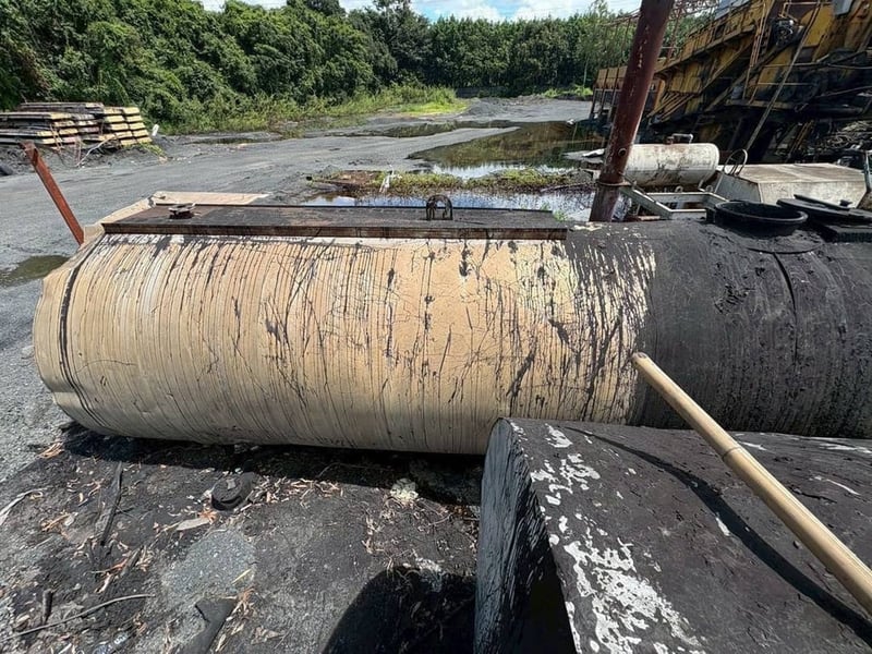 ถังน้ำมันยางมะตอย ขนาด 50 ตัน  มือ2