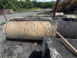 ถังน้ำมันยางมะตอย ขนาด 50 ตัน  มือ2