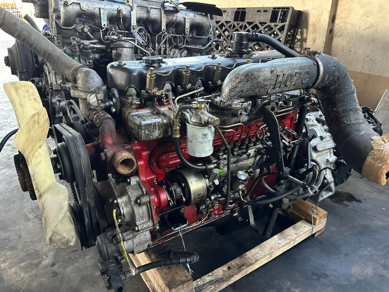 Hino HO7C ฝาดำ 185 แรงม้า