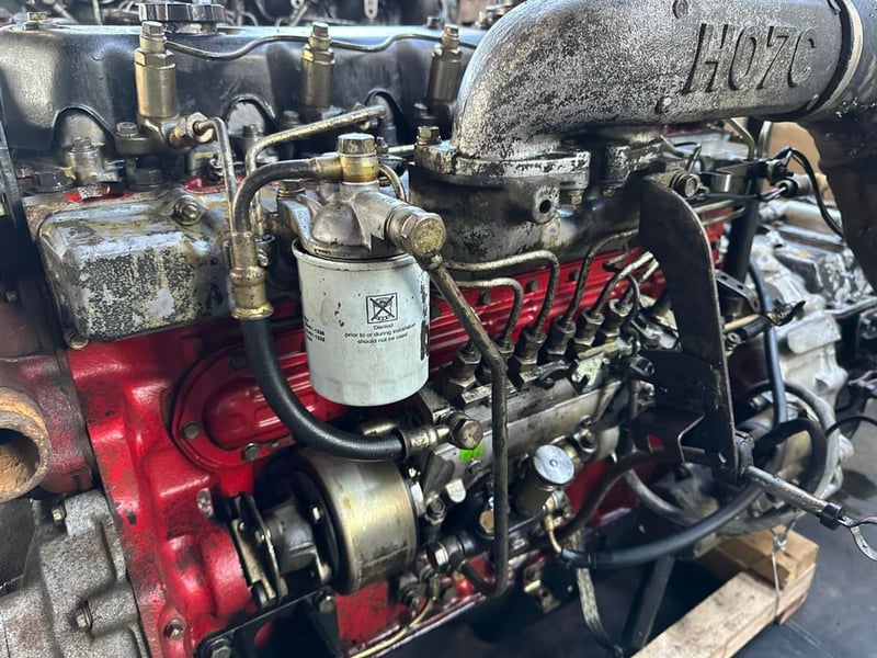 Hino HO7C ฝาดำ 185 แรงม้า