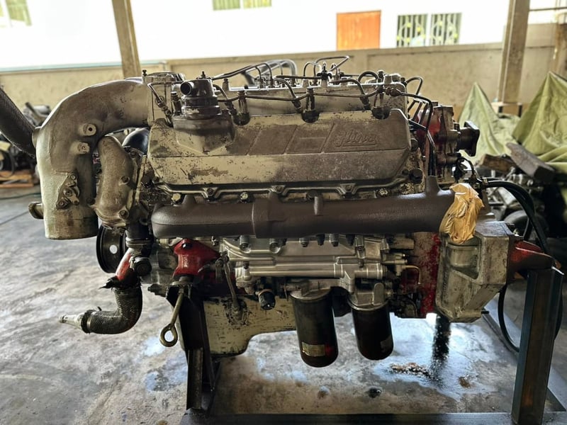 Hino F1D V8 320 แรงม้า ปั๊มกาวานา 