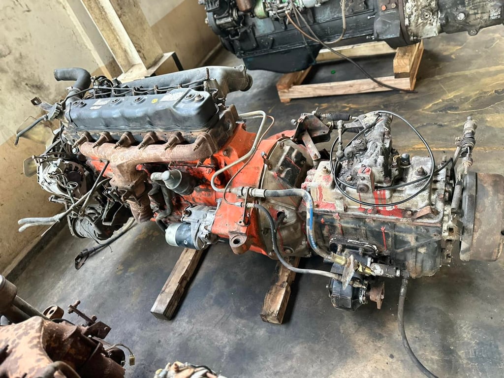 Isuzu 6BG1 175 แรงม้า Isuzu 6BG1 175 แรงม้า