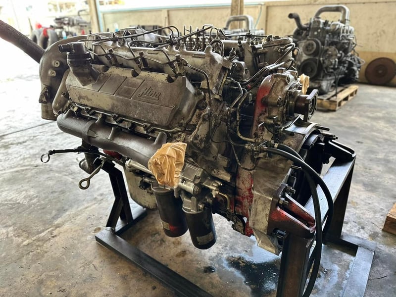 Hino F1D V8 320 แรงม้า ปั๊มกาวานา 