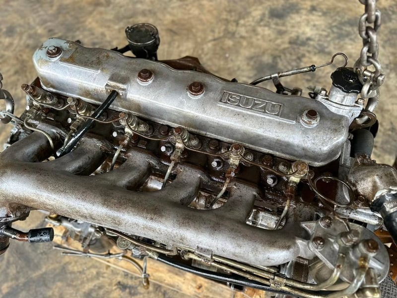 Isuzu 6BD1 JCM 165 แรงม้า Isuzu 6BD1 JCM 165 แรงม้า